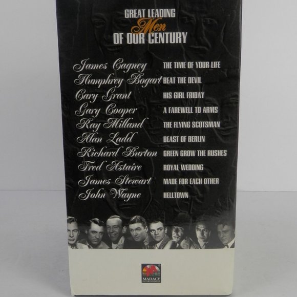 Hollywood Legends The 10 Leading Men VHS Tapes - Picture 4 of 5